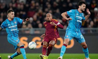 意甲争四激烈升级，罗马主场2-0完胜卡利亚里，尤文图斯被追平